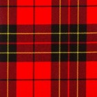 Brodie Red Modern 16oz Tartan Fabric By The Metre